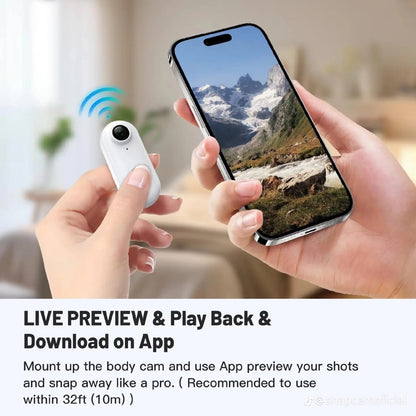 Mini Aksiyon Kamerası Pro™ — 4K, Wi-Fi, 150° POV